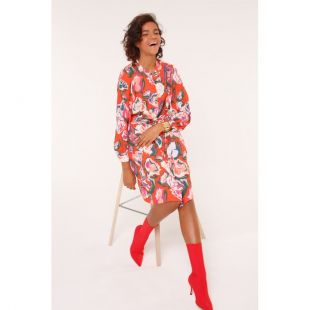 Robe chemise imprimée