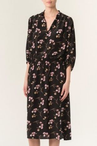 Robe en Soie fleurie