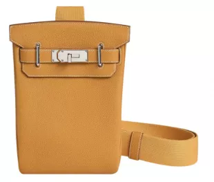 Natural Beige Hac A Dos Sling Backpack