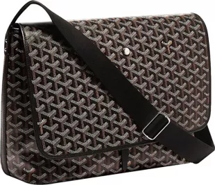 Black Capetien MM Messenger Bag