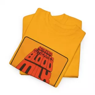 Gildan Yellow T-Shirt of Blood Milk Moon