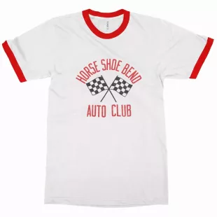 Horse Shoe Bend Auto Club Ringer Tee