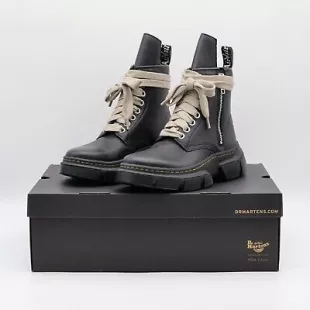 Dr. Martens Black Jumbo Lace Combat Boots