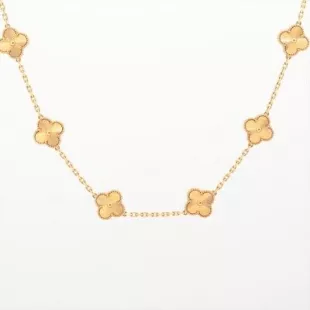 Gold Alhambra Motif Necklace