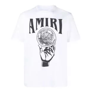 White Crystal Ball Logo T-Shirt