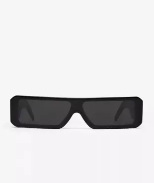 Black Narrow 'Geth' Sunglasses