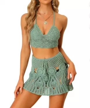 Two Piece Crochet Set