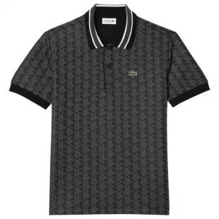 DH1417 Jacquard Monogram Polo