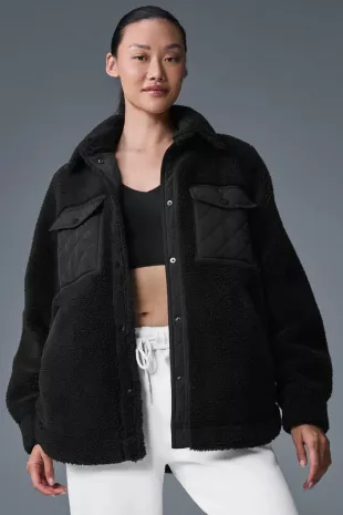 Sherpa Edge Shacket