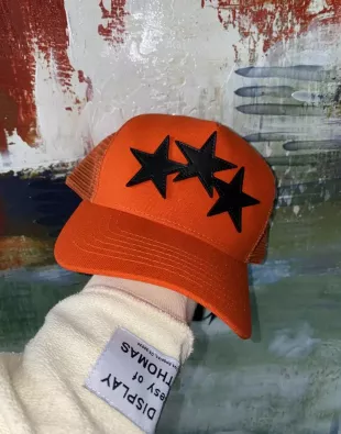 3 Star Trucker Hat