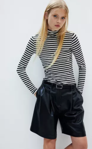Turtleneck Top