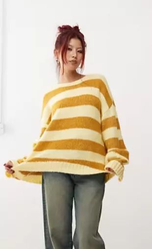 Crew Neck Knit Sweater