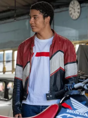 Chicken Town Ethaniel Davy Leather Jacket