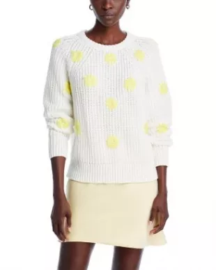 Daisy Embroidered Sweater