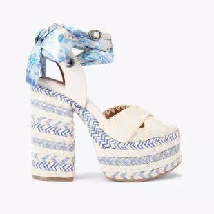 Chelsea Scarf Platform Sandal