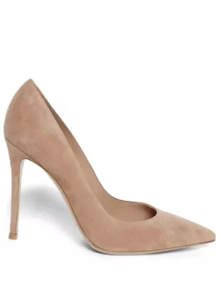 105mm Suede Pumps