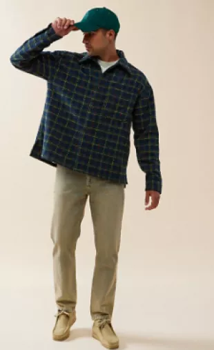 Con Boucle Overshirt