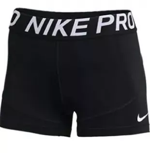Pro Black 3″ Training Shorts