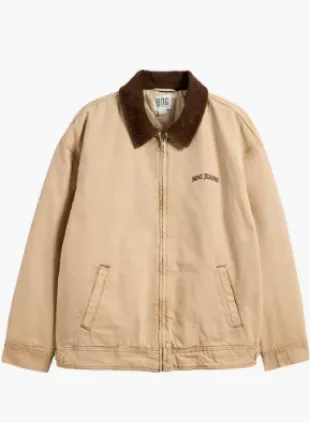Dex Corduroy Collar Canvas Jacket