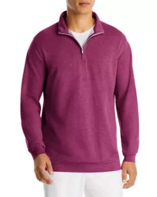 Crown Comfort Interlock Quarter Zip Pullover