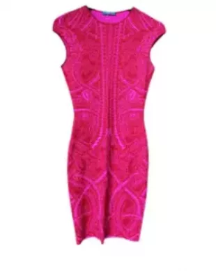 Wool & Silk Mid-length Dress