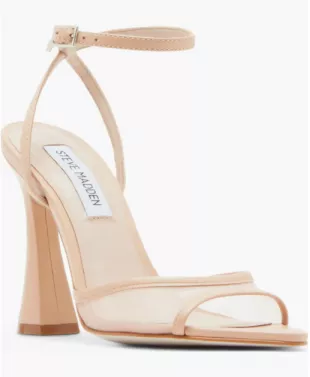 Beki Mesh Heels Natural