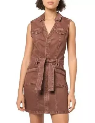 Kelsee Dress in Vintage Brunette