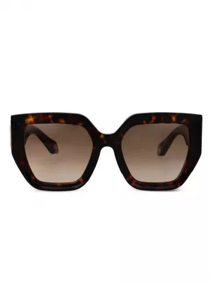 Oversize-Frame Sunglasses