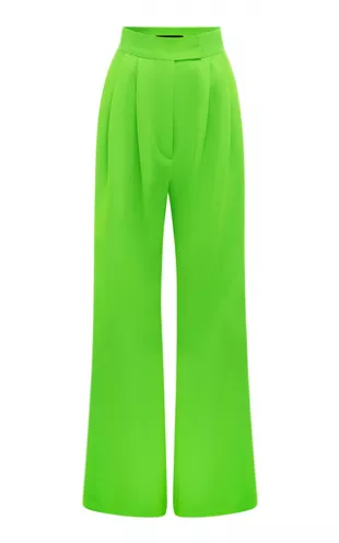 Cadence Satin-Crepe Wide-Leg Pants
