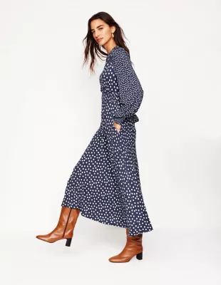 Ivy Smocked Midi Dress