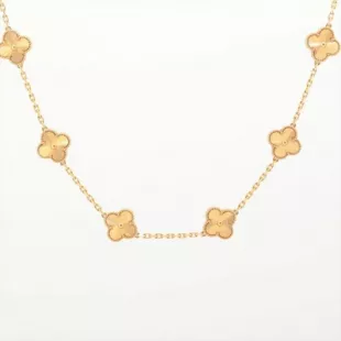 Gold Alhambra Motif Necklace