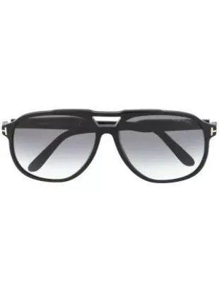 Black Pilot Sunglasses