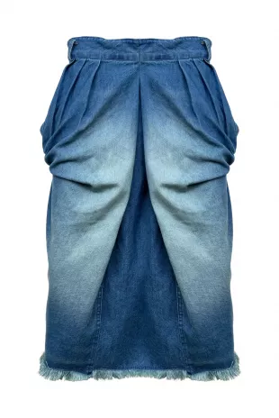 And Just Like That S03 Sarah Jes­si­ca Park­er Den­im Mi­di Skirt
