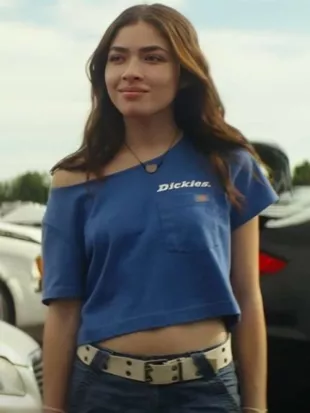 Motorheads 2025 Melissa Collazo Retro Crop T-Shirt