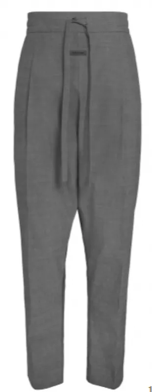 Grey Wool Trousers