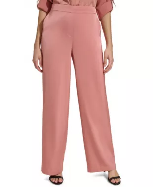Satin Pull On Pants