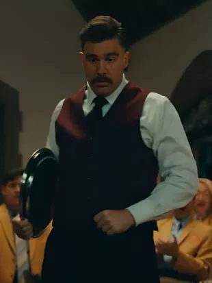 Travis Kelce Happy Gilmore 2 Maroon Vest