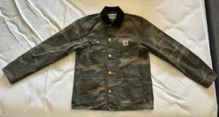 Green Camo Work in Progress Jacket