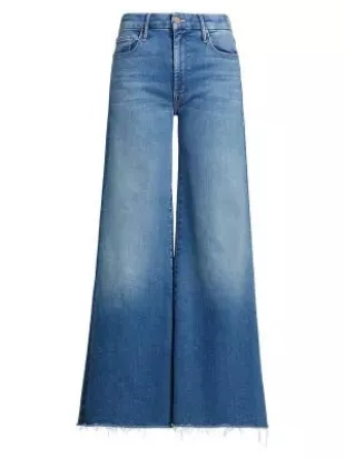 The Roller Fray Wide-Leg Jeans