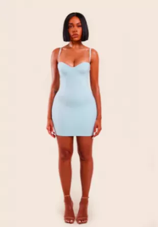The Sculpt Mini In Baby Blue