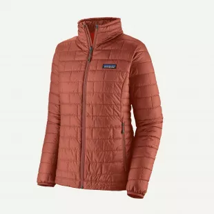 Nano Puff Jacket in Burnished Red