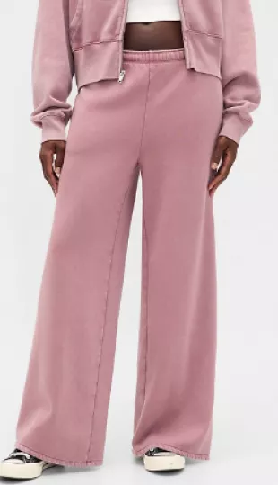Baggy Wide-Leg Sweatpants