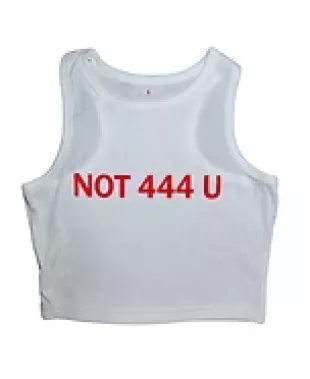 White Not 444 U Tank Top