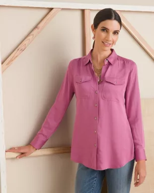 Satin Easy Shirt