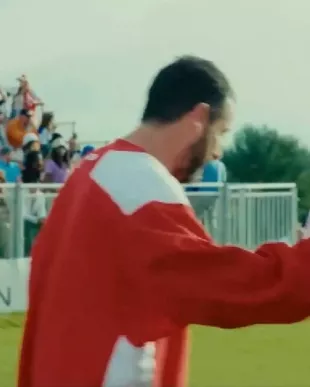 Happy Gilmore 2 Adam Sandler Red White Boston Jersey