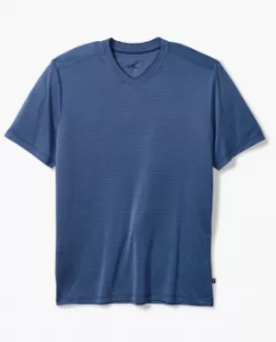 Bay Stripe V-Neck IslandZone® T-Shirt