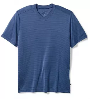 Bay Stripe V-Neck Short Sleeve T-Shirt