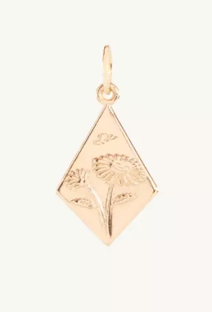 カリスマ人気【catbird】Marigold Poem Charmネックレス Marigold Poem Charm, October | Catbird Jewelry
