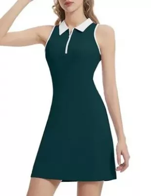 Zara Green & White Striped Trim Dress worn by Svetlana Rominova (Alexandra  Prokhorova) as seen in Olympo (S01E07) | Spotern