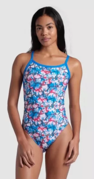 Multi Camo Challenge Back Swimsuit